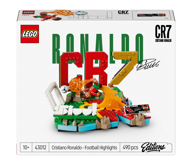LEGO EDITIONS 43012 Cristiano Ronaldo — piłkarskie momenty - 1517898 - zdjęcie